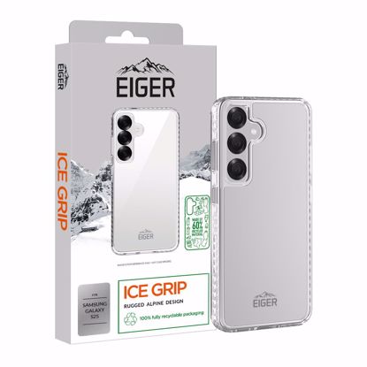 Picture of Eiger Eiger Ice Grip Case GRS for Samsung S25 in Clear